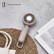 日本Life on Products Double Fan 雙扇葉製冷手持扇 LCAF036 裸沙粉