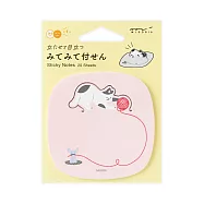 MIDORI 立體造型便利貼(看這裡)- 貓咪款
