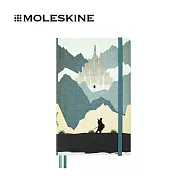 MOLESKINE x 魔戒限量系列「亞拉岡 &middot; 王者歸宗 」筆記本/L型/橫線