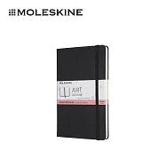 MOLESKINE藝術系列子彈筆記本/ L/ 黑