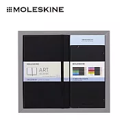 MOLESKINE藝術素描組 素描本+彩色鉛筆