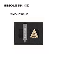 MOLESKIN 個性化配件系列 - 束繩串飾 (英文字母 - 金色) A