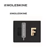 MOLESKIN 個性化配件系列 - 束繩串飾 (英文字母 - 金色) F