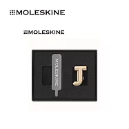 MOLESKIN 個性化配件系列 - 束繩串飾 (英文字母 - 金色) J