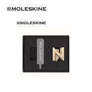 MOLESKIN 個性化配件系列 - 束繩串飾 (英文字母 - 金色) N