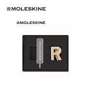 MOLESKIN 個性化配件系列 - 束繩串飾 (英文字母 - 金色) R