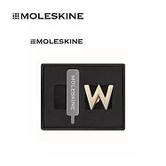 MOLESKIN 個性化配件系列 - 束繩串飾 (英文字母 - 金色) W