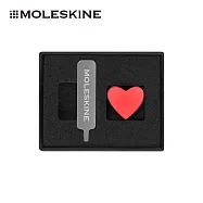 MOLESKIN 個性化配件系列 - 束繩串飾 (心/紅)