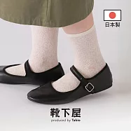 Tabio日本靴下屋〈平口花卉蕾絲微透膚短襪〉 01 奶油白