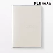 【MUJI 無印良品】上質紙立式月週筆記本/2026年8月開始/白.A5白色.A5