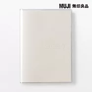 【MUJI 無印良品】上質紙立式月週筆記本/2026年8月開始/白.B6白色.B6