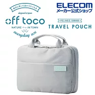 ELECOM off toco可掛式盥洗收納包 煙燻藍