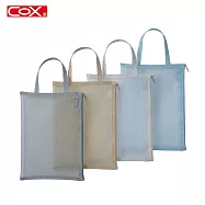 COX NO.0362H A5 手提網紗收納拉鍊袋 顏色隨機出貨