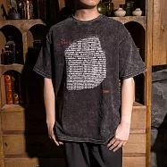 翡冷翠文創世界古文明藝術T恤|羅賽塔石碑 黑S (S-XL)
