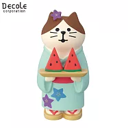 【DECOLE】concombre 微醺夏夜 乘涼時光 西瓜來一顆貓咪