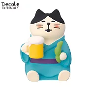 【DECOLE】concombre 微醺夏夜 乘涼時光 穿浴衣喝啤酒的貓咪