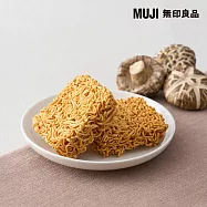 【MUJI 無印良品】即食迷你拉麵 椎茸風味120g(30g&times;4入)