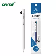 (1筆1芯)米扭 HI & SEE 躲躲筆 0.5白桿黑貓藍芯