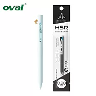 (1筆1芯)米扭 HI & SEE 躲躲筆 0.38綠桿柴犬黑芯