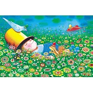 【雷諾瓦拼圖】繁花盛開/閉上眼睛一下下/幾米_1008片