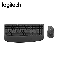 羅技 MK880 多工舒適無線鍵盤滑鼠組 石墨黑