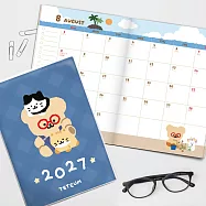 JzFun / 眼鏡小熊 2027月計劃本