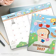 JzFun / 早午餐兄弟 2027月計劃本
