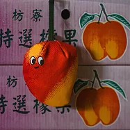 【一帆布包】臺灣水果寶包-帆布小物包- 芒果