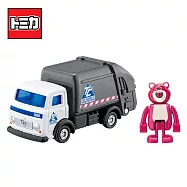 【日本正版授權】TOMICA NO.174 熊抱哥垃圾車 玩具總動員/迪士尼 玩具車 Disney Motors 多美小汽車
