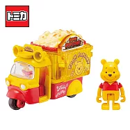 【日本正版授權】TOMICA NO.173 小熊維尼爆米花摩托餐車 摩托車/餐車 迪士尼 玩具車 Disney Motors 多美小汽車