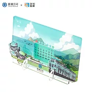 【YourBlock x 臺鐵授權】山海慢旅系列- 海風號&山嵐號「壓克力萬年曆」永久桌曆 附主題吊飾 海風