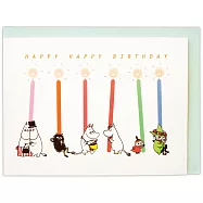 Hallmark 立體生日卡片_ MOOMIN蠟燭派對