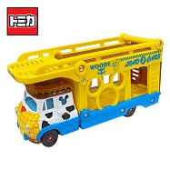 【日本正版授權】TOMICA 迪士尼小汽車運輸車 胡迪 玩具車 玩具總動員5 皮克斯 Disney Motors 多美小汽車