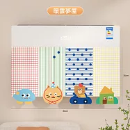卡通空調擋風簾 掛式冷氣防風簾 防直吹導風簾 暖雲夢屋