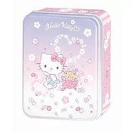Hello Kitty【櫻花系列】櫻花推車鐵盒拼圖36片