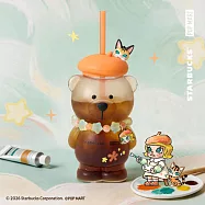[星巴克]MOLLY小熊TOGO玻璃冷水杯