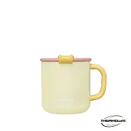 【THERMOcafe’ 凱菲】不銹鋼陶瓷塗層保溫杯400ml(TCCM-440S-LY)_奶油黃