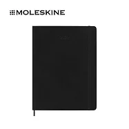 MOLESKINE 2027 月間手帳/ 12M/ 軟皮/ 黑 XL型