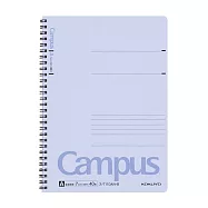 KOKUYO Campus雙線圈本 A罫-B5藍