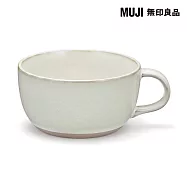 【MUJI 無印良品】美濃燒湯杯/米/約400mL1入