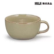 【MUJI 無印良品】美濃燒湯杯/深米/約400mL1入