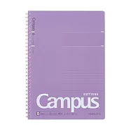 KOKUYO Campus軟線圈筆記本點線B罫 B5-紫