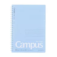 KOKUYO Campus軟線圈筆記本點線B罫 A5-藍