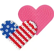 《Perler 拼拼豆豆》模型板-小愛心形板