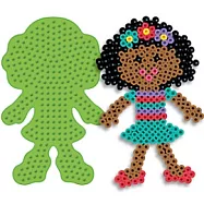 《Perler 拼拼豆豆》模型板-少女板