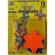 《Perler拼拼豆豆》拼豆樂園1,800顆-貼貼樂磁貼組合 (小方板、小圓板、小星板)