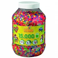 《Hama 拼拼豆豆》15,000 顆拼豆補充罐-51號霓虹混色