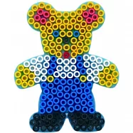 《Hama 幼兒大拼豆》幼兒大豆豆專用透明模型板-熊