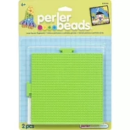 《Perler 拼拼豆豆》兩入大正方模型板組合彩色