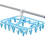 《台灣精品》快洗方型曬衣架(26夾)2入 如圖